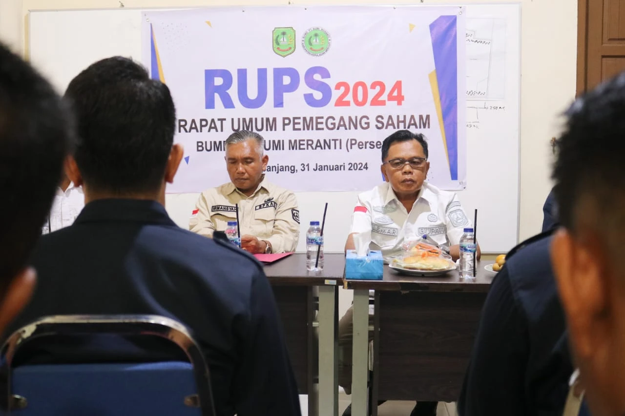 Pimpin RUPS BUMD PT Bumi Meranti, Bupati Meranti H Asmar: Segera Laksanakan Peternakan Sapi