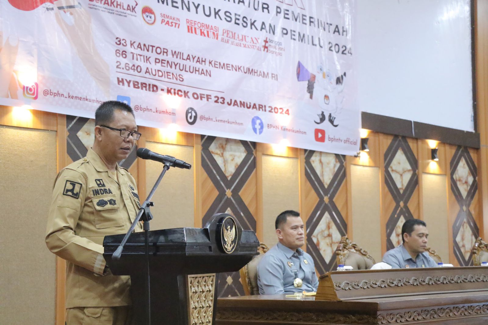 Penyuluhan Hukum Netralitas ASN di Pemilu, Sekdako Pekanbaru: Punya Pilihan Silahkan, Tapi Jangan Timses