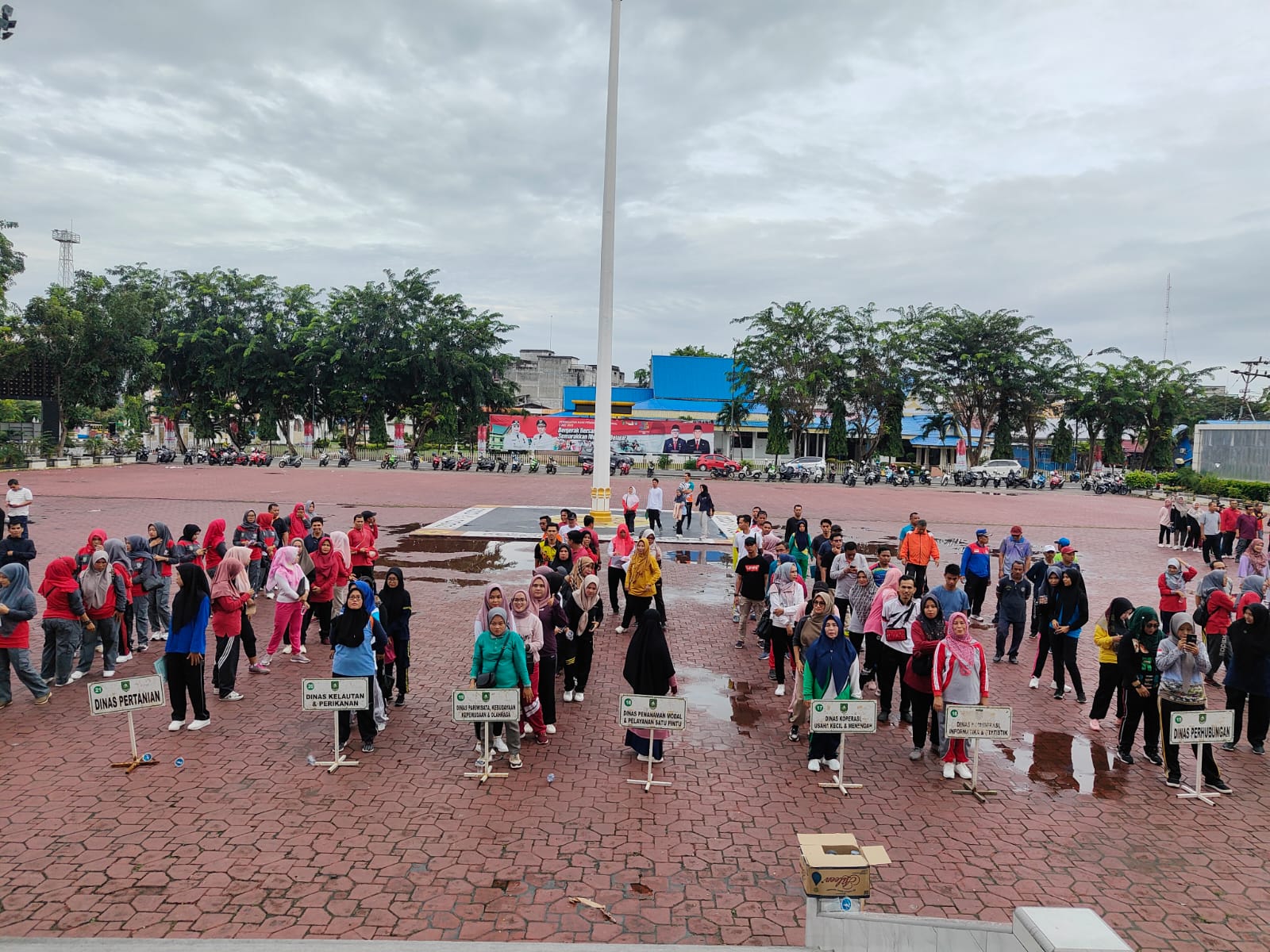 Bupati Bengkalis Minta Program Senam Sehat Rutin Dilakukan Tiap Kamis