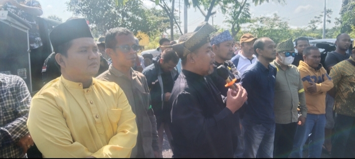 Masyarakat 4 Desa Tualang Sudah Berkumpul, Siap 'Serbu' Kebun PT. AIP