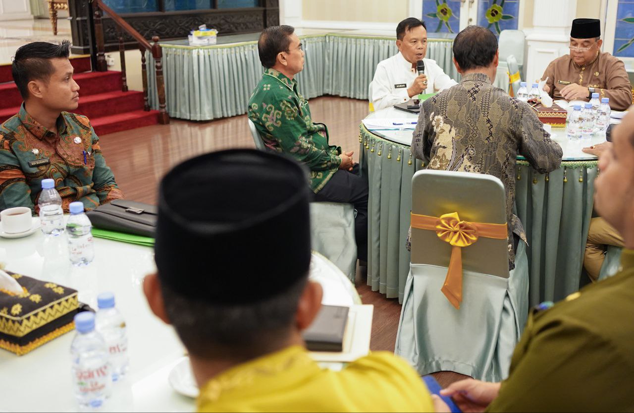 Temui Gubernur Riau, Bupati Meranti Curhat Soal Dana Bagi Hasil Migas dan Sawit