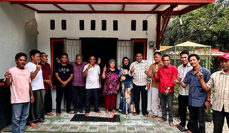 H. Syahrul dan Teguh Wargianto Lanjutkan Silahturahmi di Maredan Barat