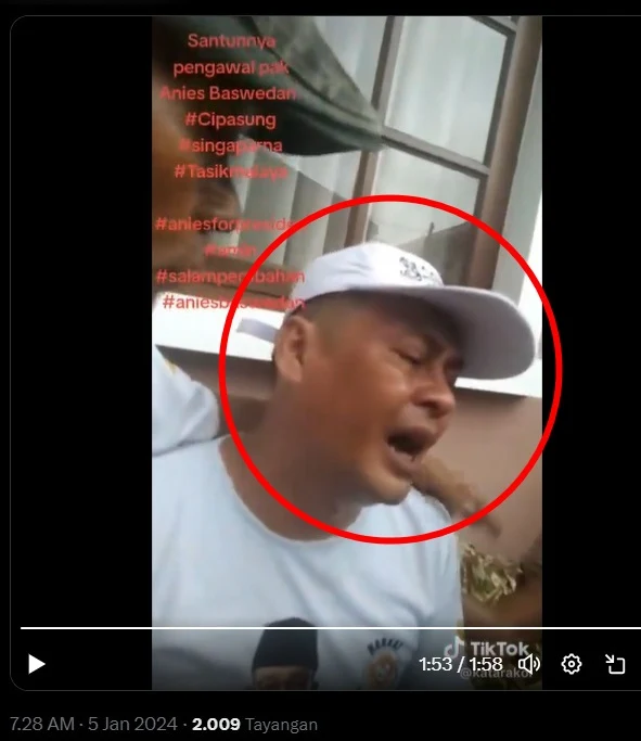 Diduga Penyusup, Telinga Calon Presiden Anies Baswedan Nyaris Digigit