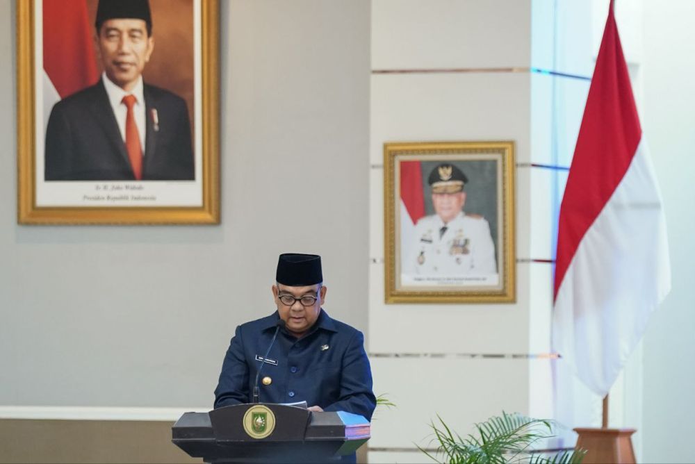 Gubernur Riau Kukuhkan Kepala BPKP dan Berharap Jadi yang Terdepan Wujudkan Good Governance