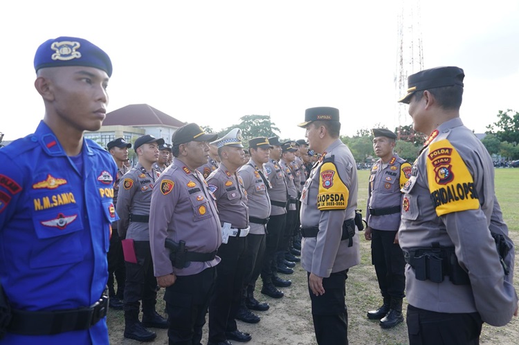 1.000 Personel akan Bertugas di TPS, Kapolda Riau: Semua Aspek Harus Siap