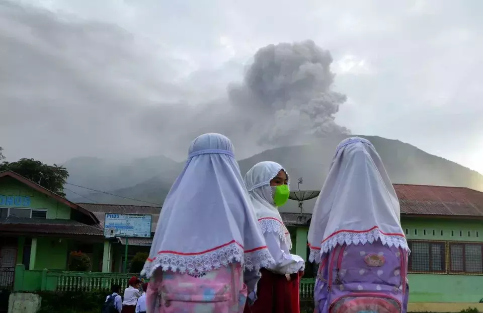 Erupsi Gunung Marapi Makin Parah, Disdik Kab Agam Sumbar Beri Kewenangan Sekolah Untuk Liburkan Siswa