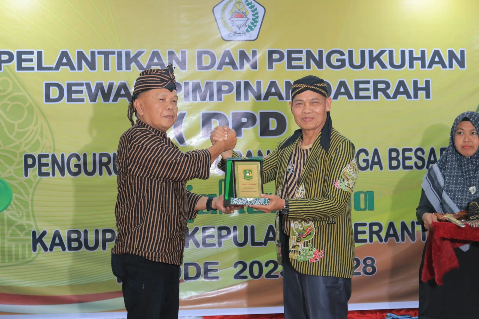 Hadiri Pelantikan DPD Pujakesuma, Plt Bupati Meranti Minta Jaga Keamanan di Tahun Politik ini