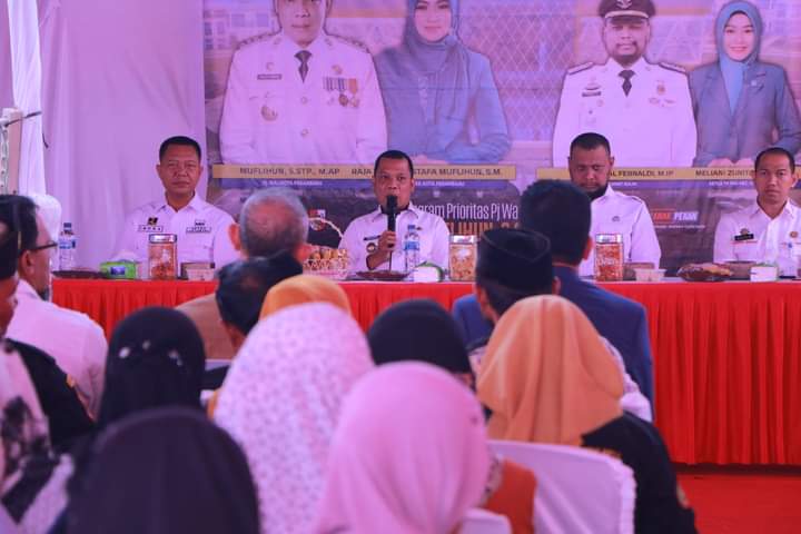 Sapa Warga Kulim, Pj Wali Kota Pekanbaru Sampaikan Program Prioritas