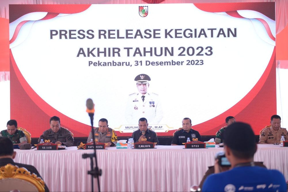 Pj Wali Kota Pekanbaru: Selama 2023 Sudah Atasi 123 Titik Banjir dan Kemiskinan Ekstrem