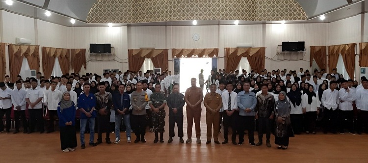 PTPS Kecamatan Bangko dan Sinaboi Dilantik Sekaligus Pembekalan Bimtek