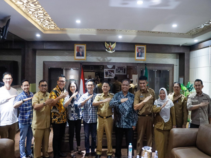 Pemkab Sleman Belajar Kelola Sampah dari Pemkab Kampar