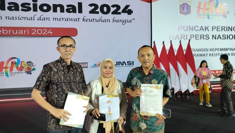 3 Wartawan Riau Terima Penghargaan Press Card Number One dari PWI Pusat