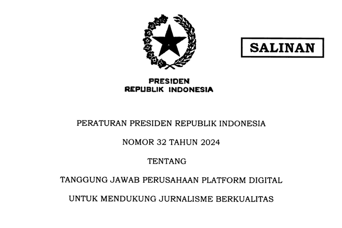 Google Respon dan Pelajari Peraturan Presiden Terkait 