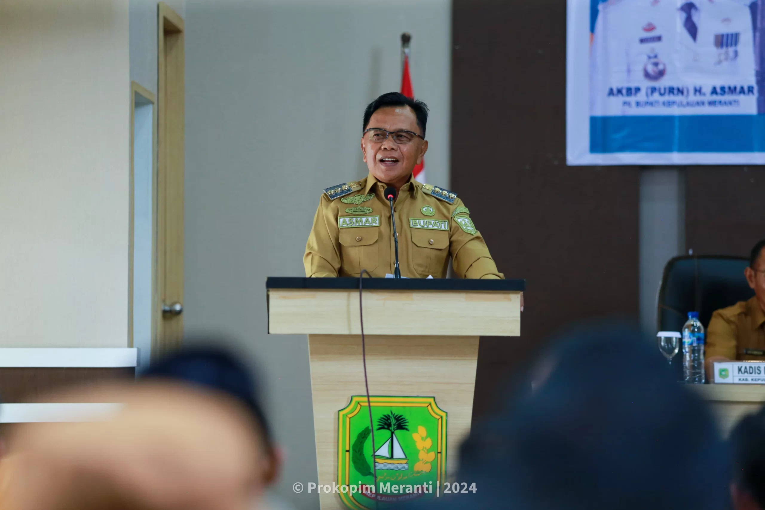 Plt Bupati Meranti Luncurkan Sistem Keuangan Non Tunai Bagi Seluruh Desa
