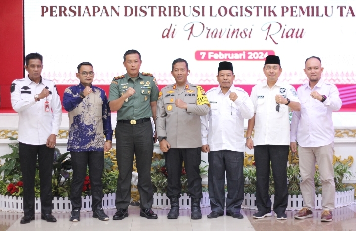 Kapolres Meranti Pastikan Situasi Aman dan Kondusif Jelang Distribusi Logistik Pemilu 2024