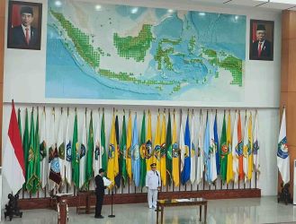 Mantan Gubernur dan Tokoh Masyarakat Hadiri Pelantikan Pj Gubernur Riau di Kemendagri