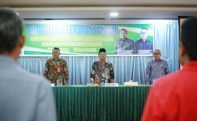 Pemkab Meranti Gelar Forum Konsultasi Publik, Bahas Pelayanan Pencatatan Sipil