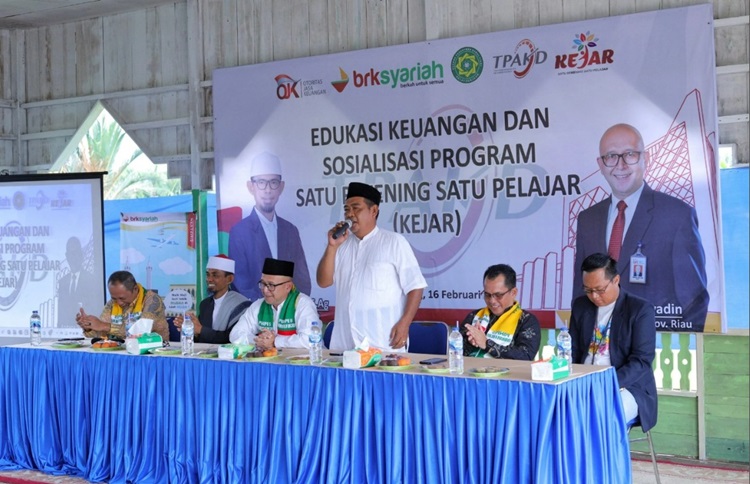 Pemkab Meranti Apresiasi Program Satu Rekening Satu Pelajar BRK Syariah dan OJK