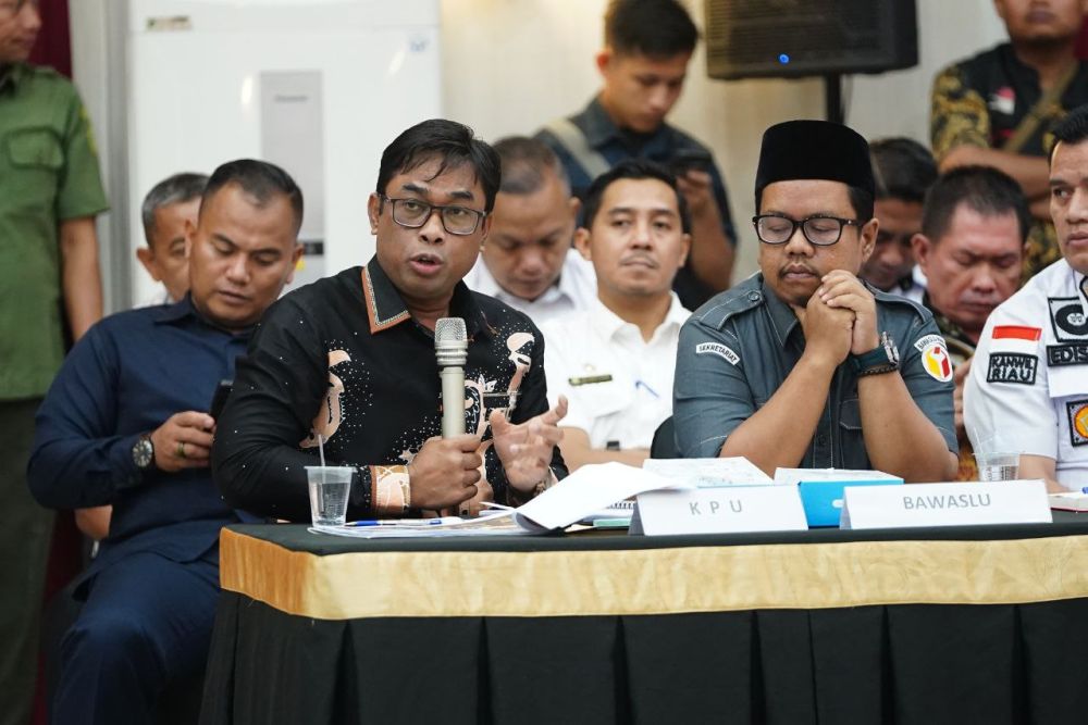 KPU Riau Pastikan Saat Ini Sudah Tidak Ada Lagi TPS Terendam Banjir