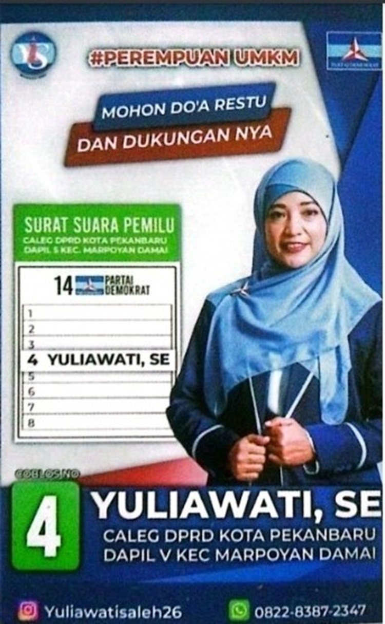 Tangkerang Tengah Siap Menangkan Hj. Yuliawati, SE: 14-14-4!