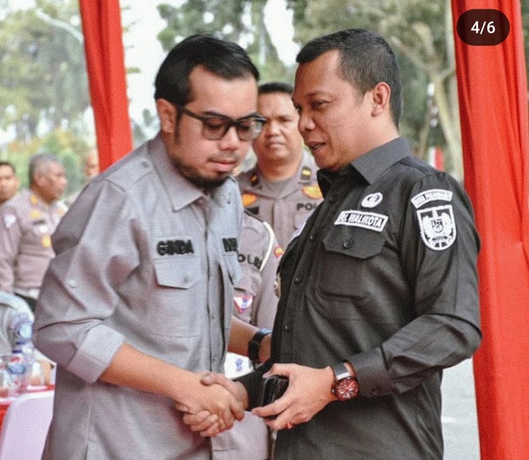 Ginda Burnama Hadiri Deklarasi Tertib Berlalu Lintas untuk Pemilu Damai 2024