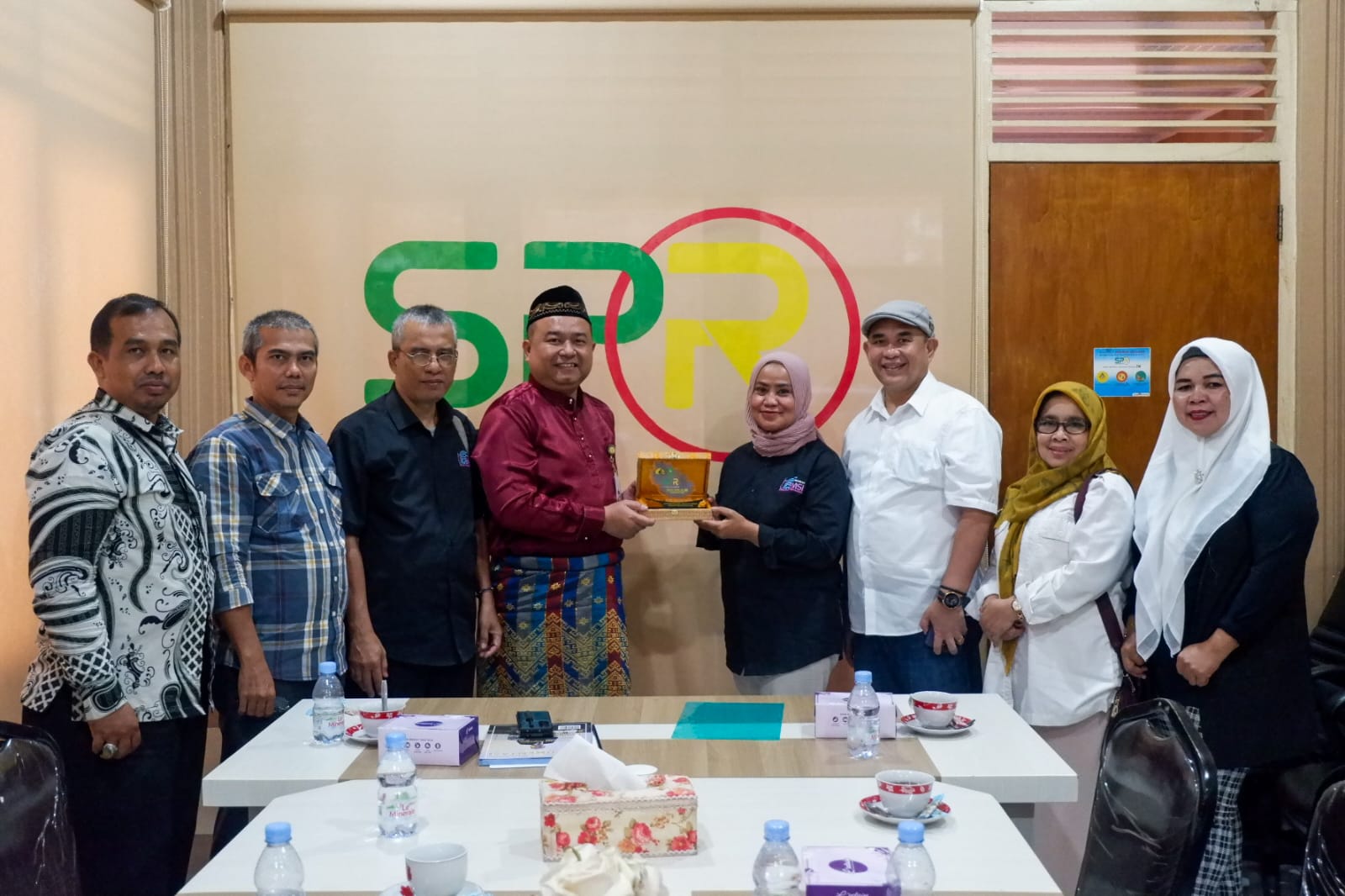 SMSI Riau Berkunjung ke PT SPR, Dirut Jelaskan Program Air Bersih Siap Minum
