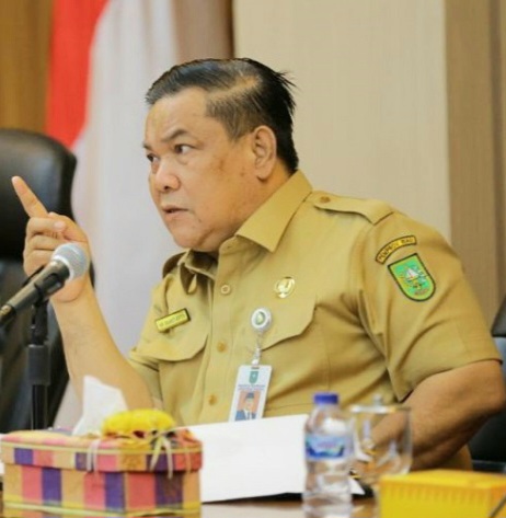 Dalam Rakor Pengamanan Idul Fitri, Pj Gubri Beri Deadline 10 Hari PUPR dan BPJN Tutup Jalan Berlubang di Riau