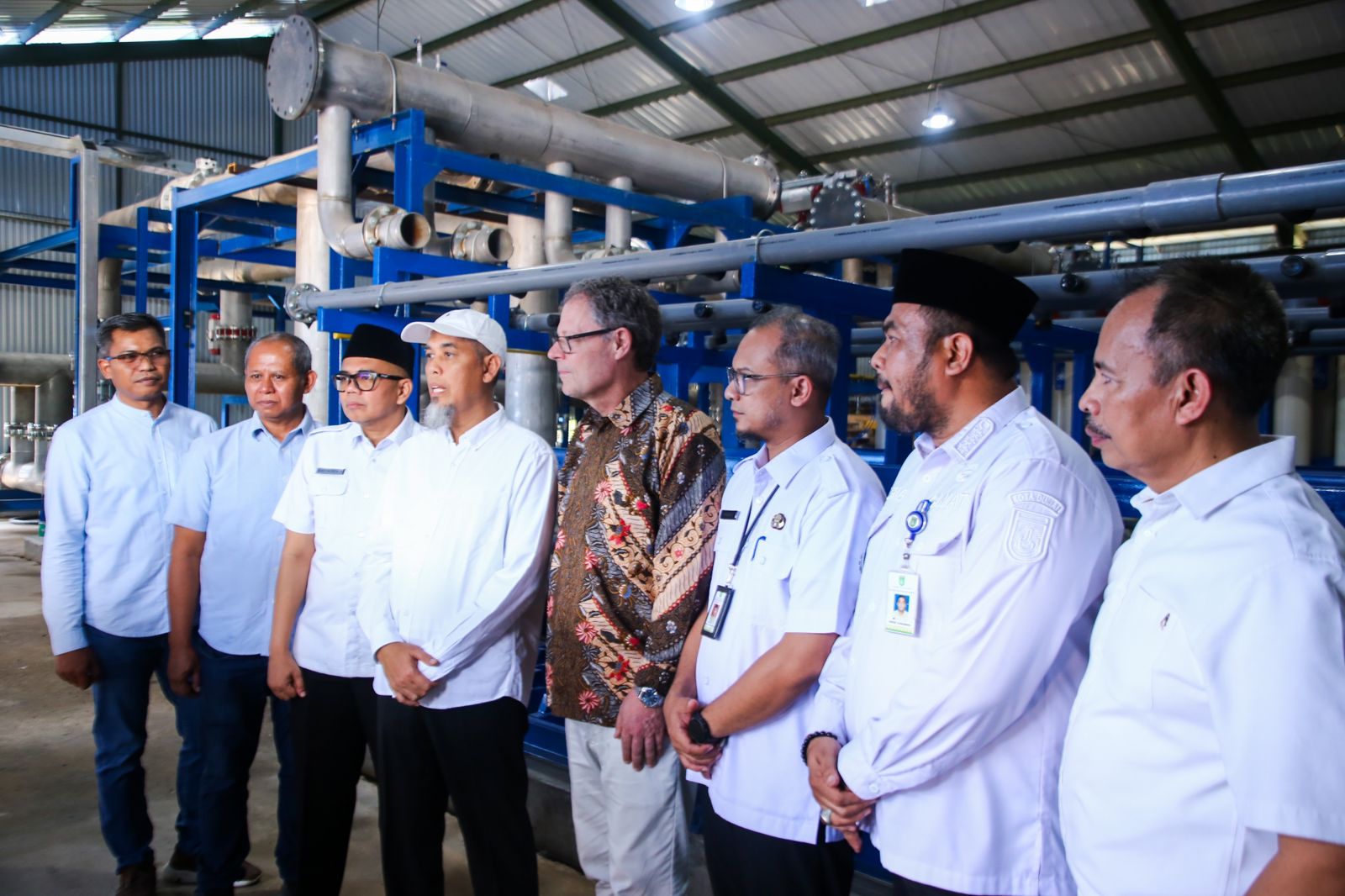 Mulai Beroperasi April Nanti, SPAM Dumai Aliri Air Layak Minum ke 4.000 Unit Rumah Warga