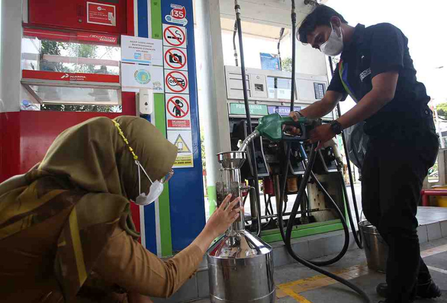 Waspada Kecurangan Meteran SPBU, Disperindag Pekanbaru Lakukan Tera Ulang di SPBU Perbatasan