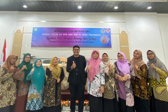 Sambut Ramadhan 1445 H, Sekolah Al Huda Gelar Muhasabah Untuk Siswa dan Siswi