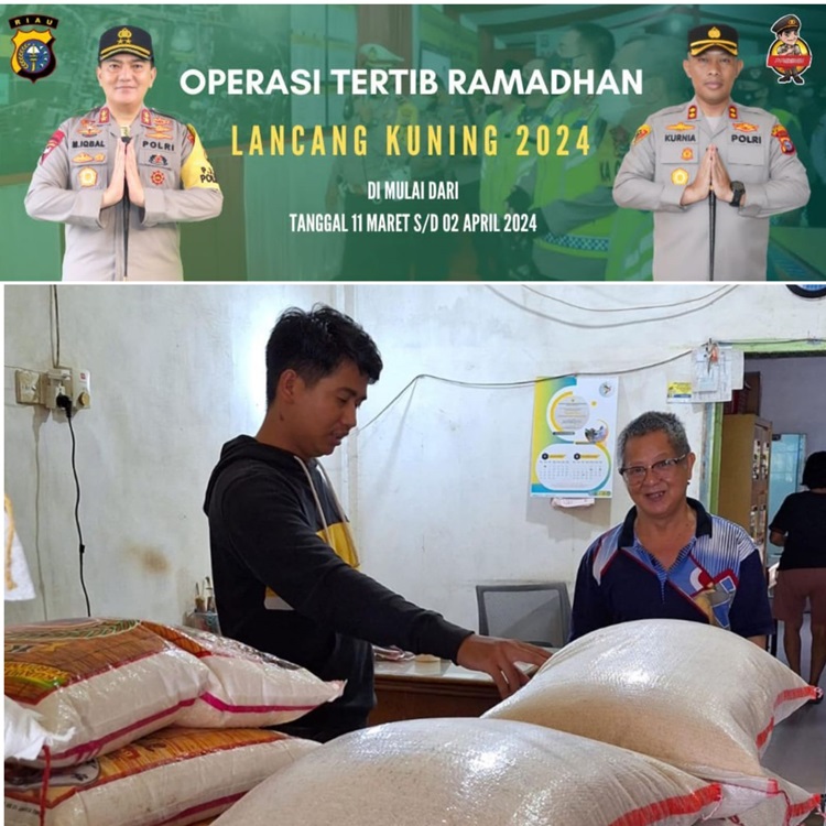 Monitoring Polres Meranti: Harga Bahan Pokok di Meranti Masih Stabil, Cabai Turun Drastis