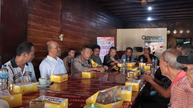 Kapolres Kepulauan Meranti Gelar Minggu Kasih Bersama Solidaritas Pemuda Batak Selatpanjang