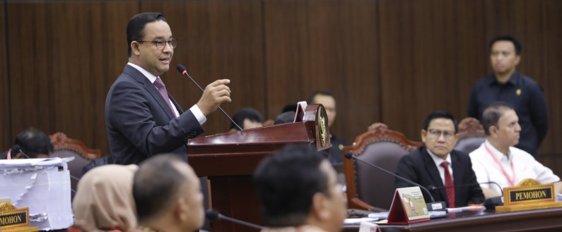 Paslon AMIN Titip Kepercayaan pada Majelis Hakim Konstitusi Memutus Sengketa Hasil Pilpres 2024