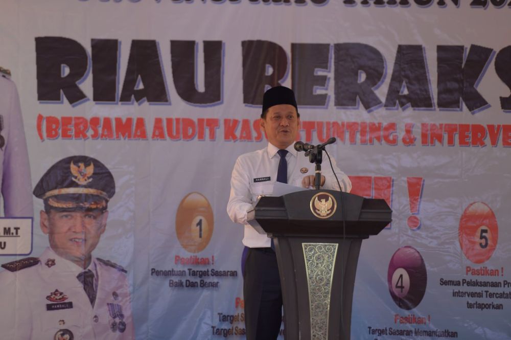 Pj Bupati Kampar Targetkan 2024 Kampar Zero Stunting, Seluruh Stakeholder Harus Bergerak