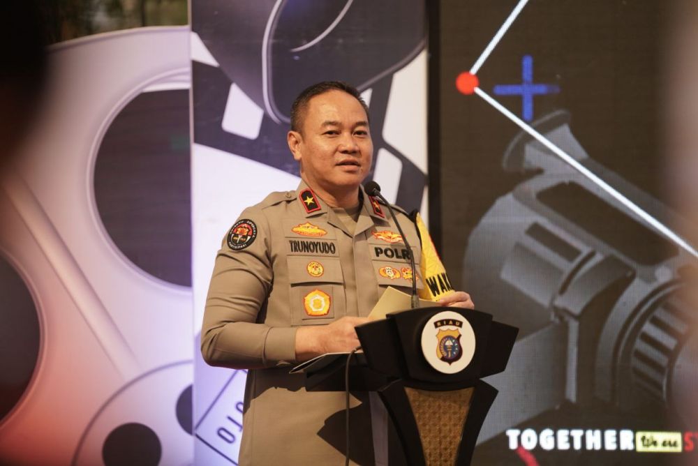 Polda Riau Jadi Percontohan Nasional Cooling System Jaga Kedamaian Pemilu