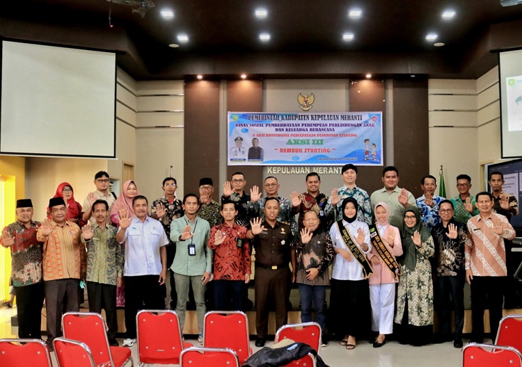 Rembuk Stunting Aksi III, Sekda Meranti Ajak Seluruh Pihak Berkosentrasi