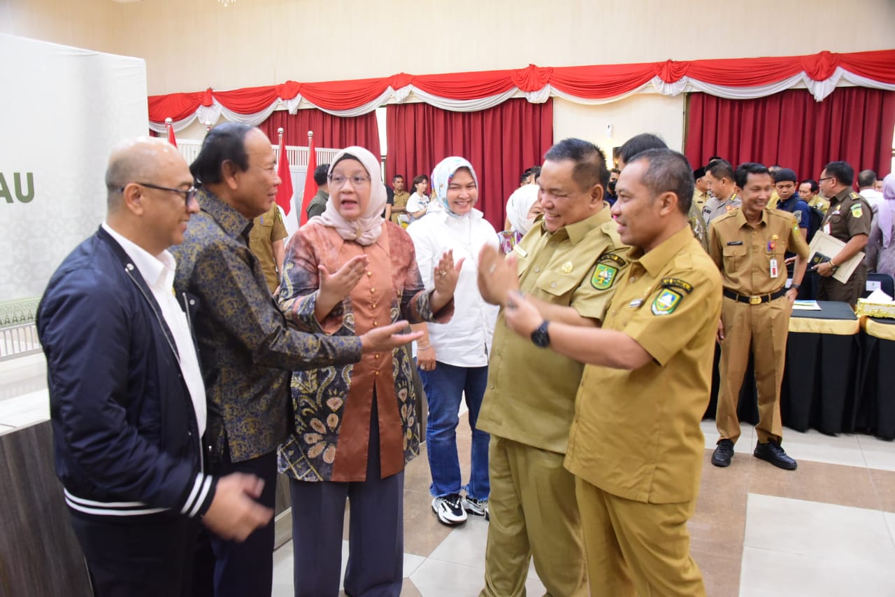 Ikut Rapat Tim Banggar DPR RI, Wabup Bengkalis Keluhkan Abrasi Ancam Pulau di Bengkalis Hilang