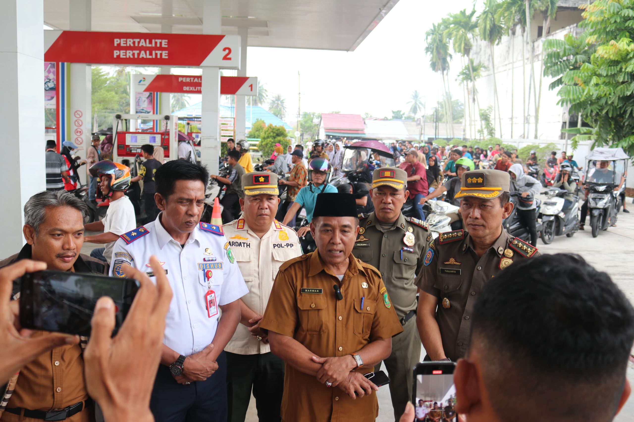 Pemkab Meranti Imbau SPBU dan APMS Distribusikan Pertalite ke Kios Pengecer