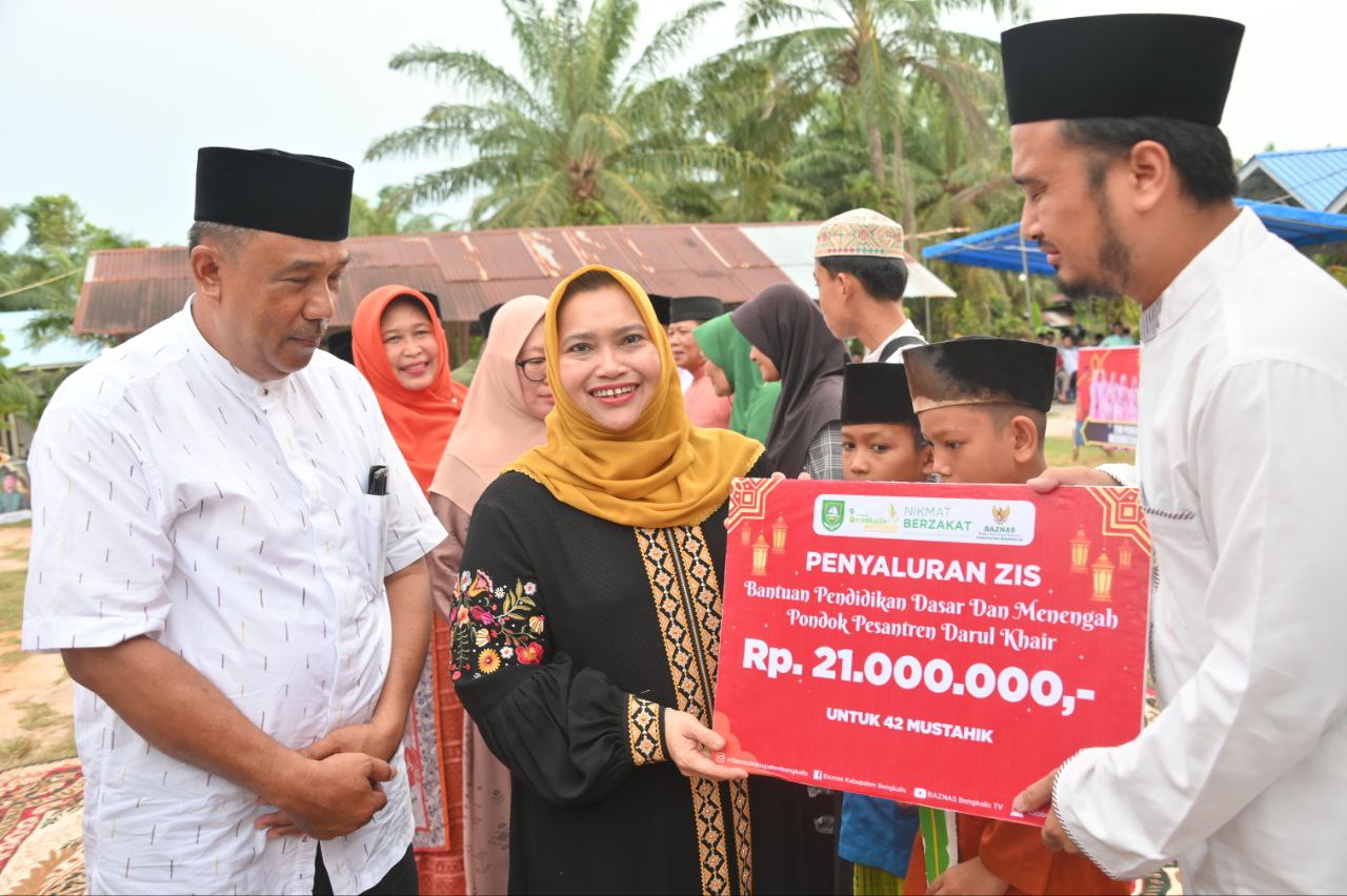 Dalam Safari Ramadhan di Bukit Batu, Bupati Bengkalis: Mohon Doa Restu Pembangunan Jembatan Bengkalis