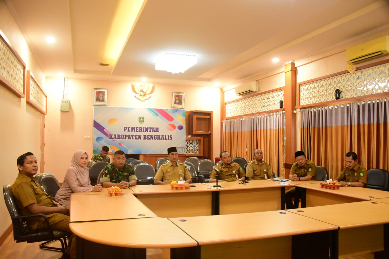 Pemkab Bengkalis Ikut Apel Siaga Pengamanan Pasokan Pangan Secara Nasional