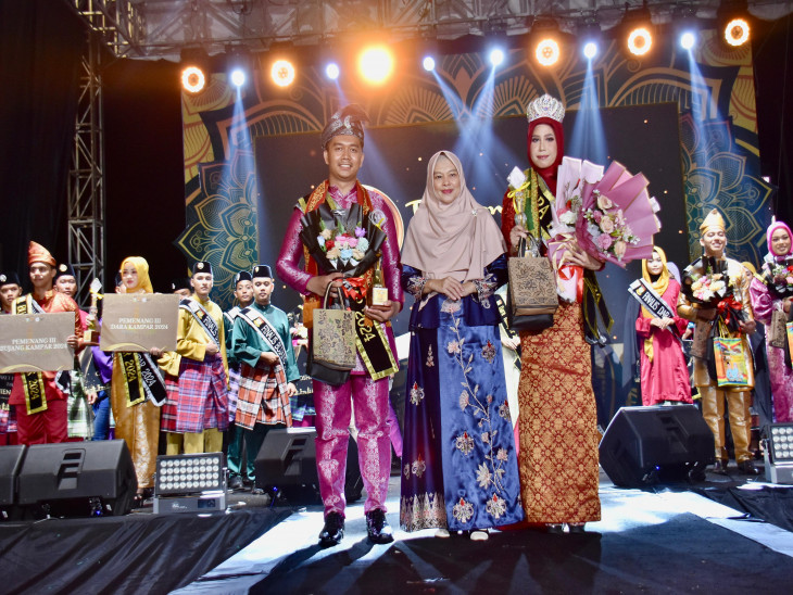 Deri Wanhar dan Yus Zuraini, Bujang Dara Kampar 2024
