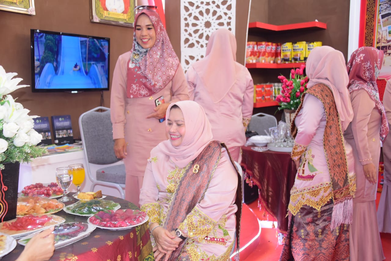 Tampilkan Produk Khas UKM, Stand Bazar Bengkalis Meriahkan MTQ ke-42 Provinsi Riau