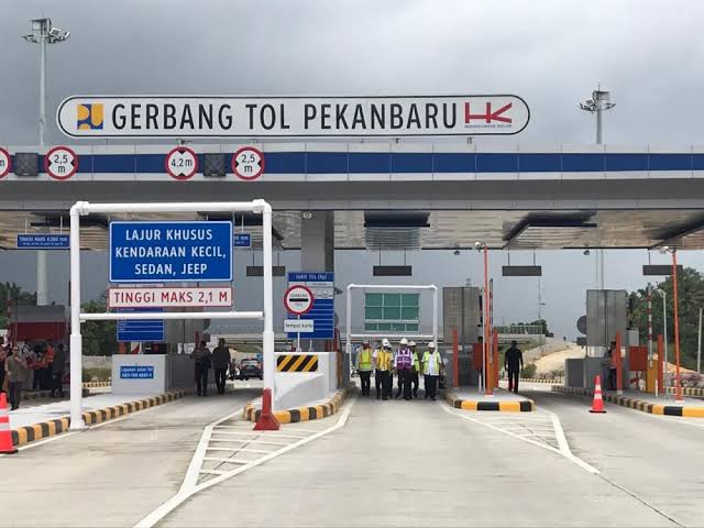 Puncak Arus Mudik di Tol Pekanbaru-Dumai dan Bangkinang Naik Signifikan