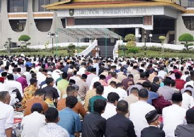 Kemenag Pekanbaru Tetapkan 264 Titik Sholat Idul Fitri 1445 H, Diatur Oleh Camat dan Lurah