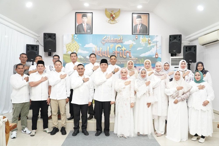 Momen Lebaran, Kapolda Bahas Arus Mudik Saat Terima Kunjungan 12 Kapolres se Riau