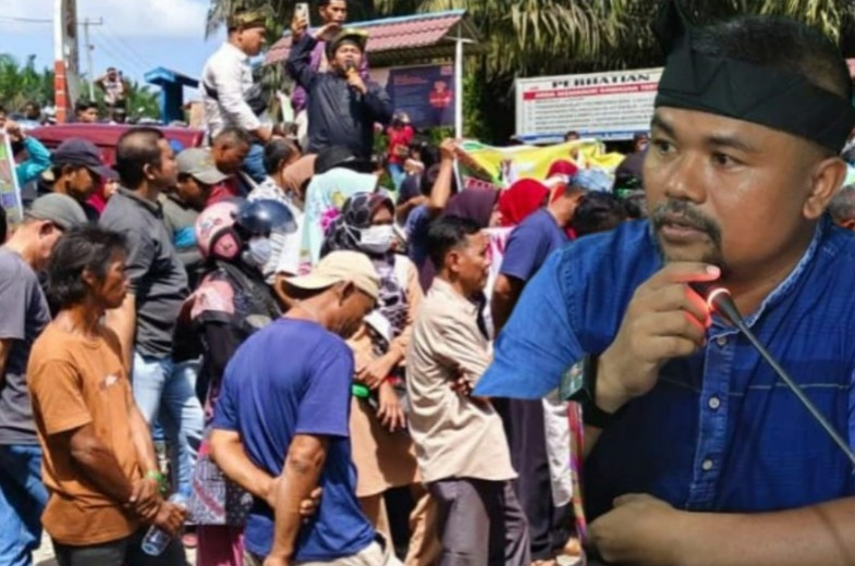 Diduga Abaikan Hak Masyarakat, Warga 4 Desa di Siak akan Kembali Demo PT. AIP