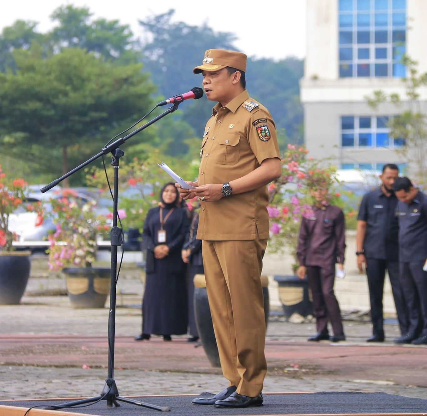 Triwulan I Baru 20 Persen, Pj Walikota Pekanbaru Desak OPD Tingkatkan Realisasi Anggaran