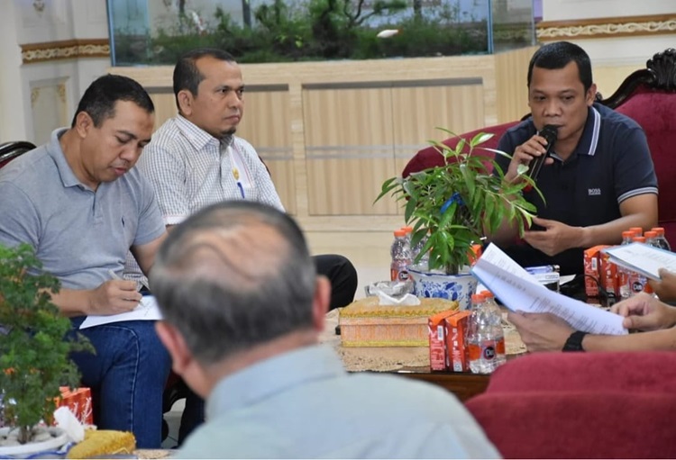 Ketua DPRD Pekanbaru Sabarudi Hadiri Rapat Forkopimda Pekanbaru