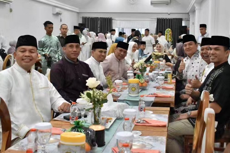 Ketua DPRD Pekanbaru Sabarudi Halal Bi Halal Bersama Forkopimda Riau