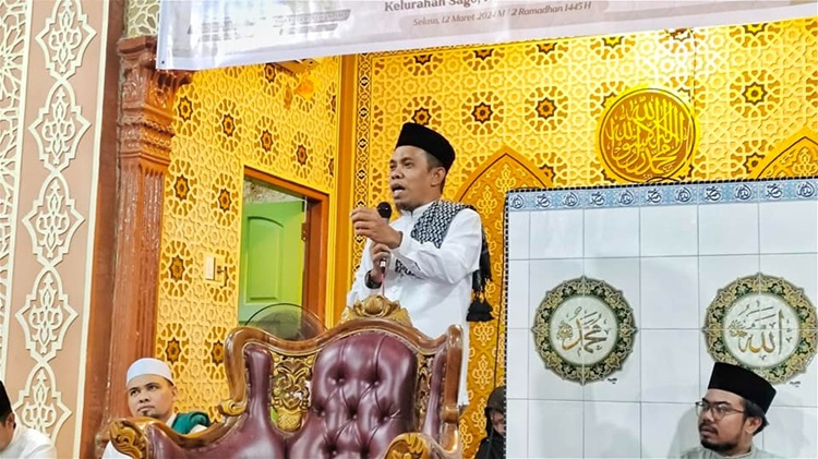Safari Ramadhan di Masjid Al-Washliyah, Ginda Burnama Ajak Tingkatkan Kebersamaan